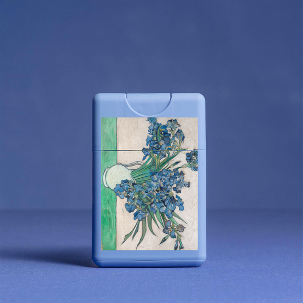 Van Gogh Irises Vetiver Hydrating Pocket Hand Sanitizer.png