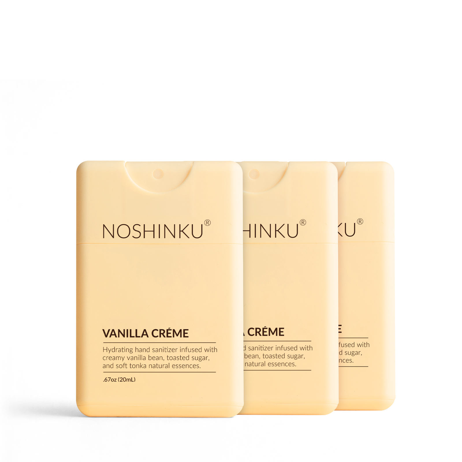 Vanilla Créme Pocket Sprayer | 3-Pack – Noshinku