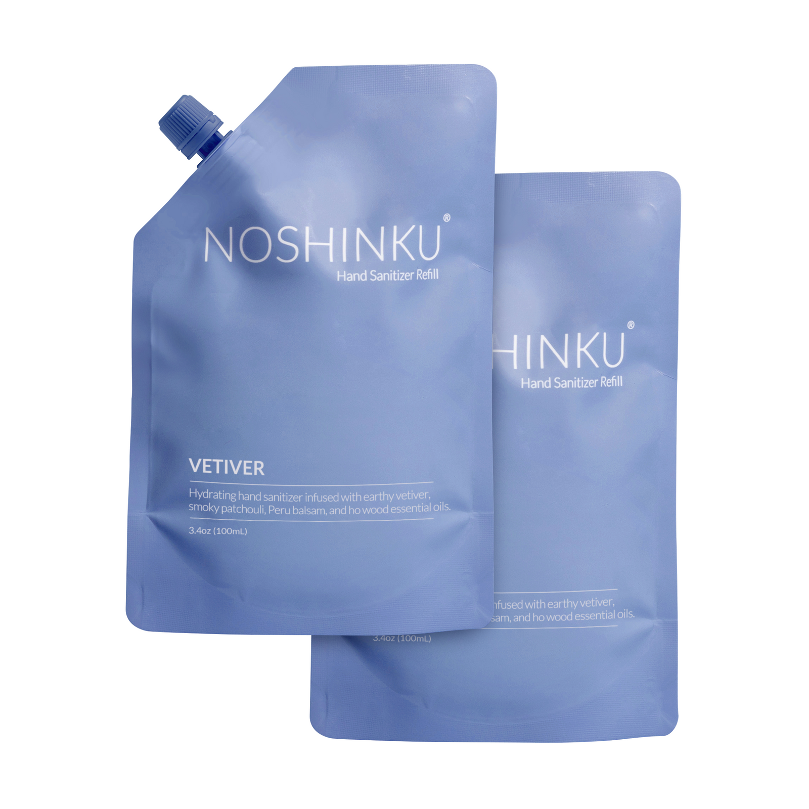 Nourishing Vetiver Organic Hand Sanitizer Refill Pouch – Noshinku