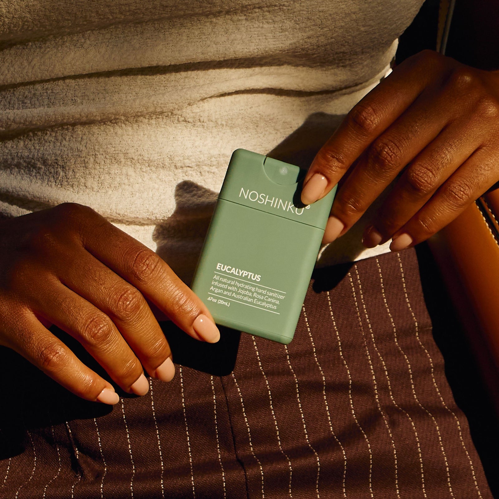 Eucalyptus Pocket Sanitizer + Refill Pouch Duo | Noshinku