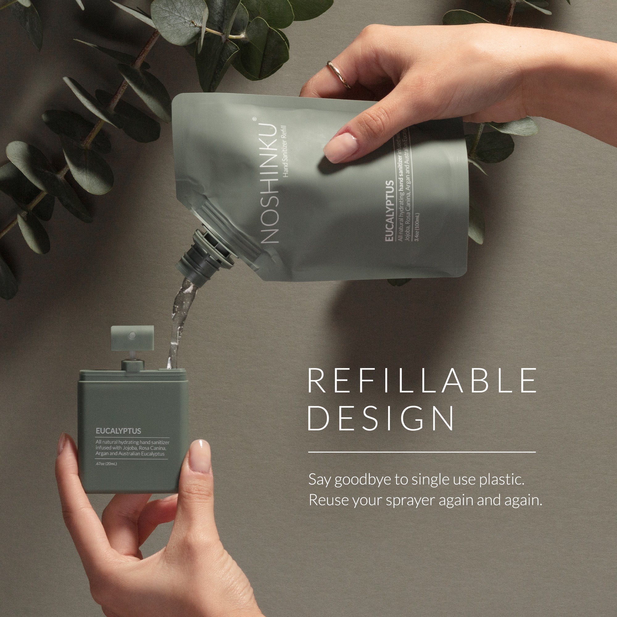 REFILLABLE NOURISHING POCKET SANITIZER |  DISCOVERY 6-PACK