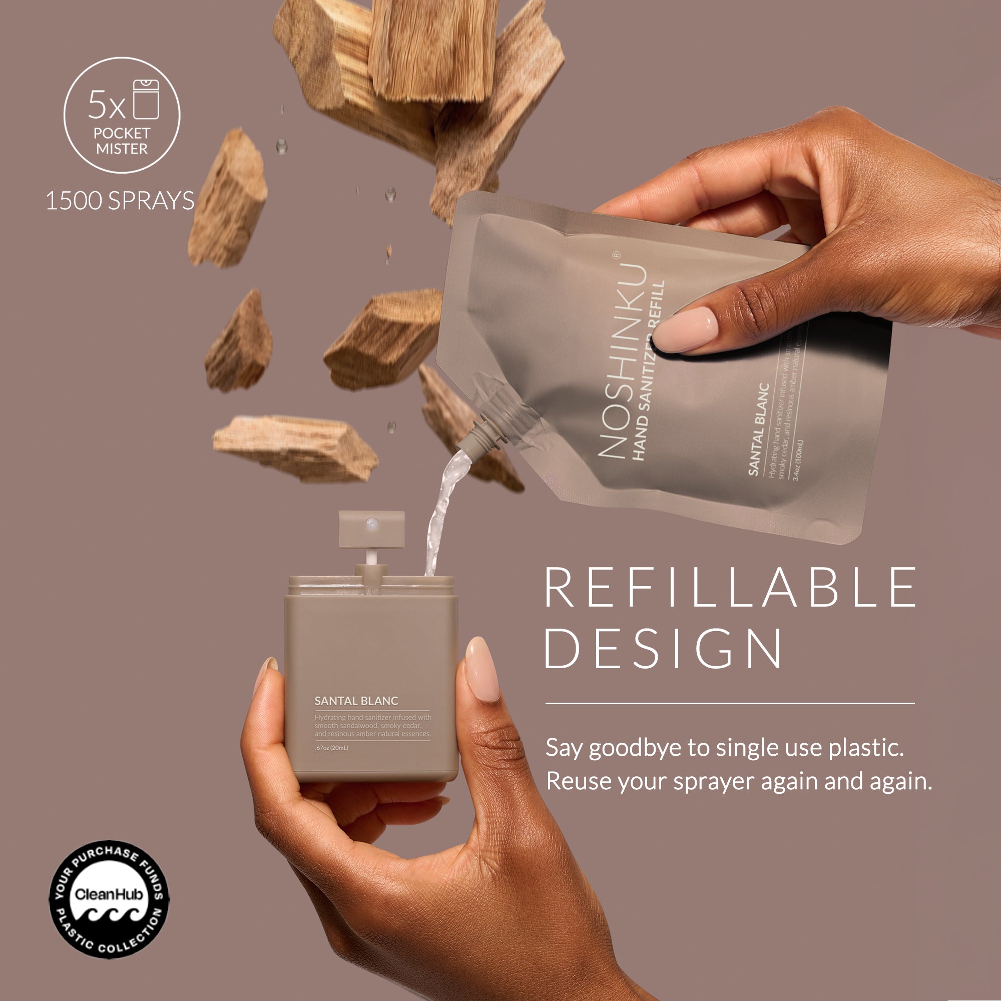 Santal Blanc Refill